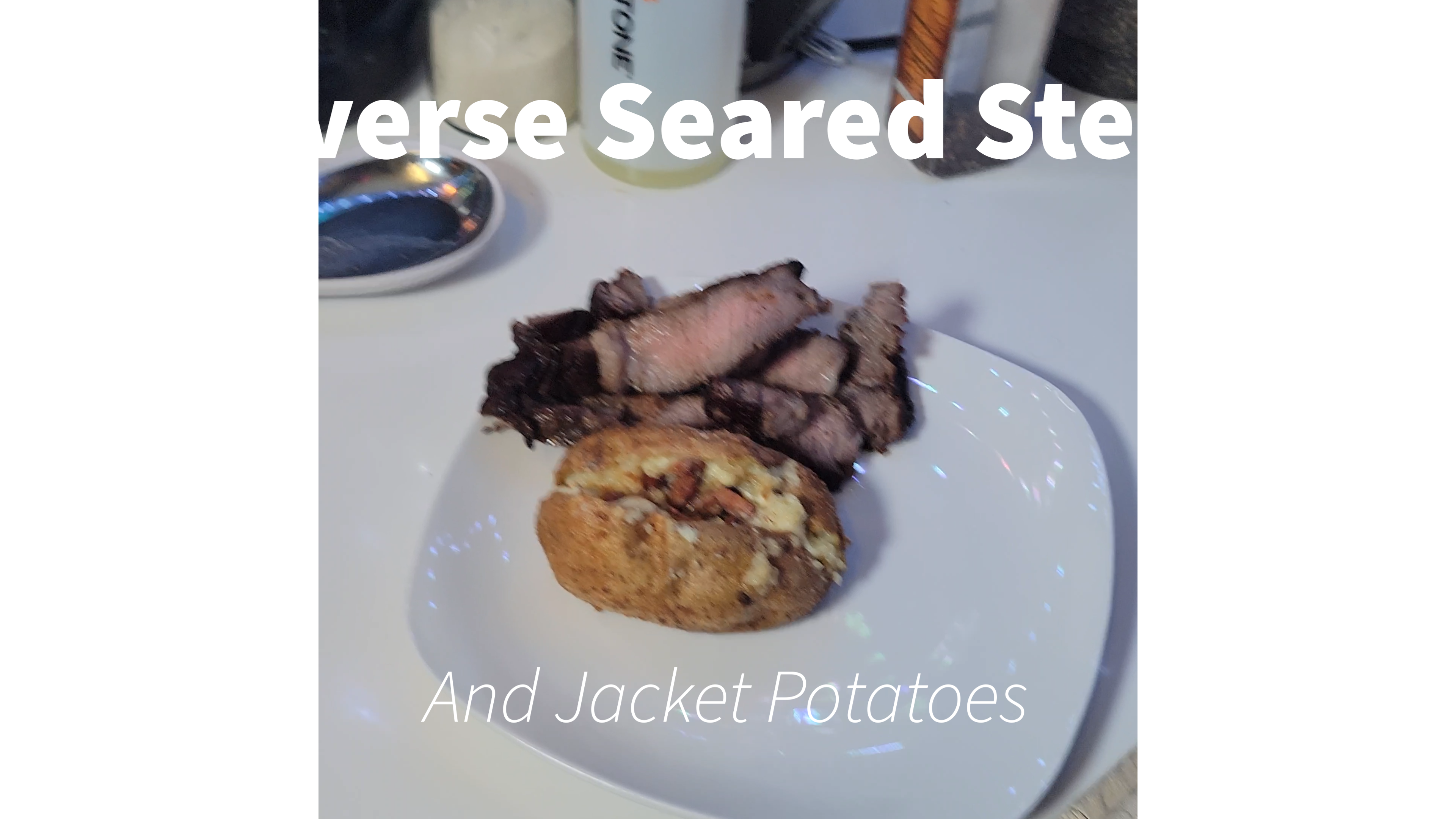 Syn Cafe: Reverse Seared Steak and Jacket Potatoes